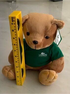 💥 Lacoste Collectible LIMITED EDITION Signature Bear Promotional Item LAST ONE